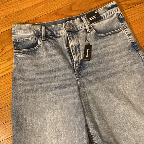 Relaxed wide leg super high rise jeans 14s - Picture 2 of 8